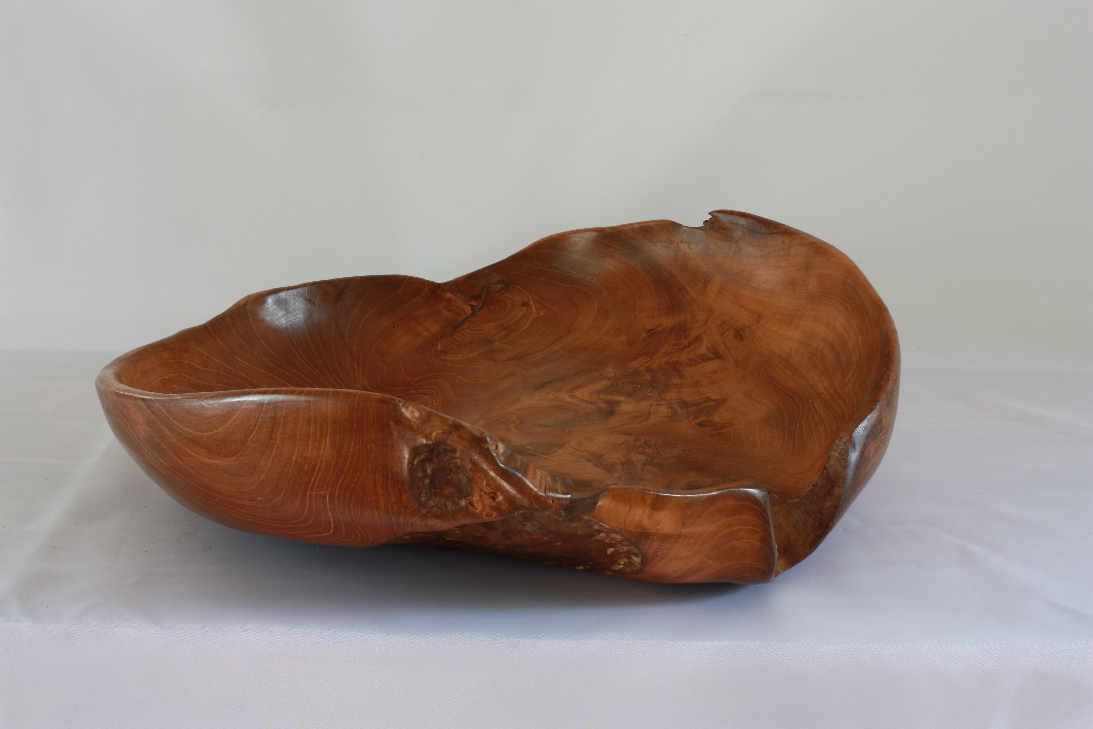 Teakholzschale Holzschale Obstschale Teakholz Dekoschale Schale Holz