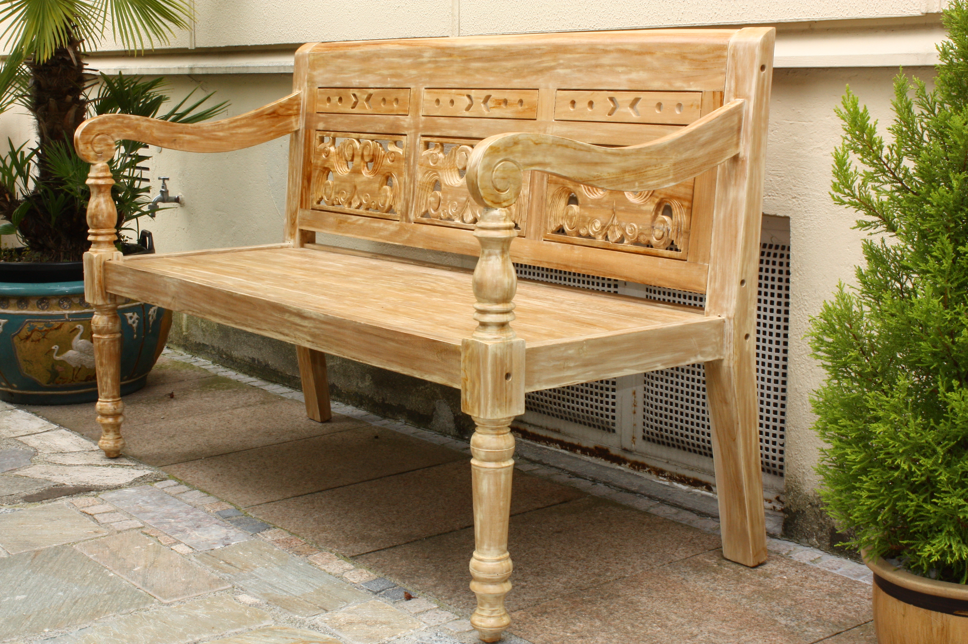 Gartenbank Teakholz Gartenbank holz