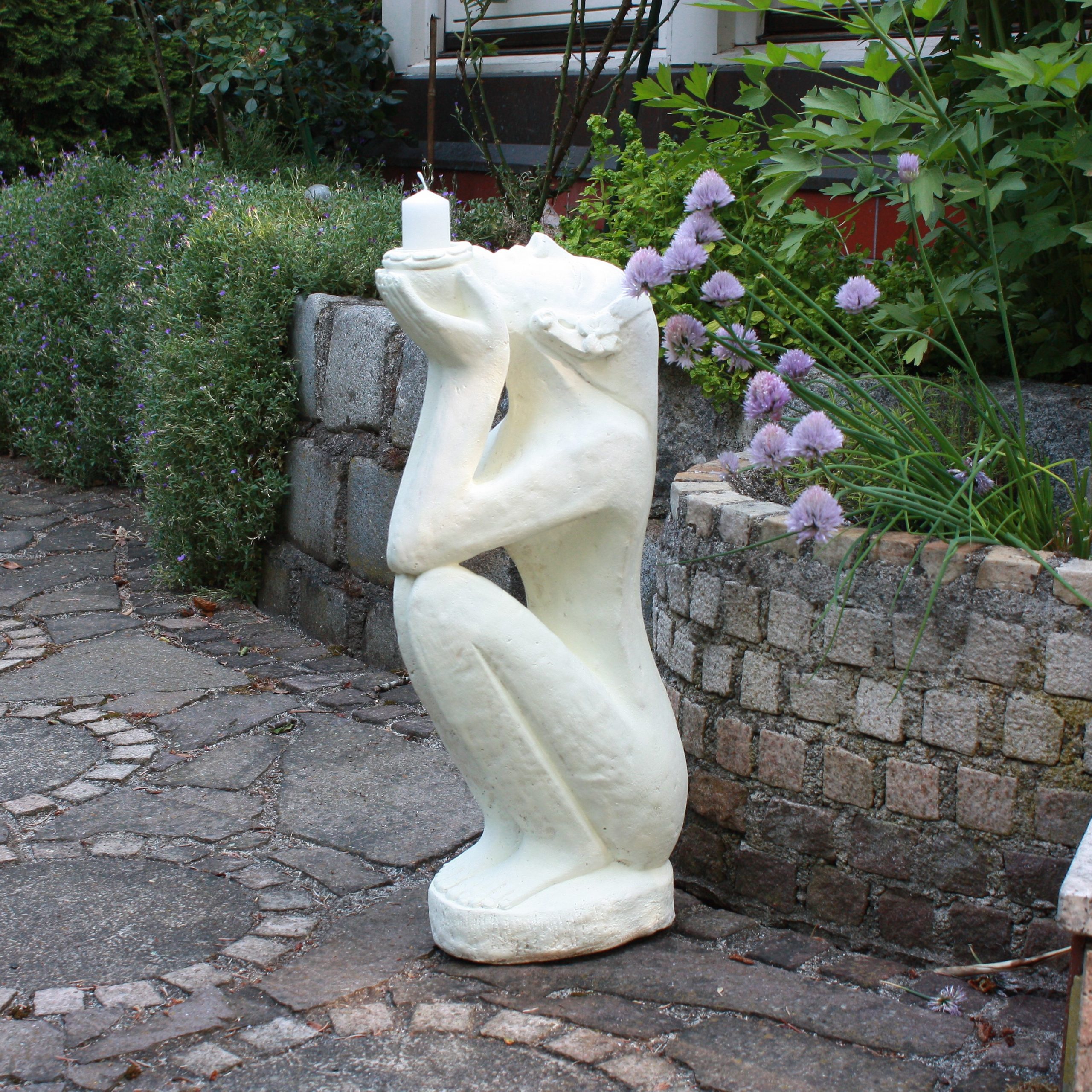 Gartenfigur Skulptur Gartenskulptur Frauenskulptur